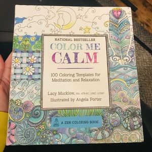 Color Me Calm: A Zen Coloring Book (Slightly Used)